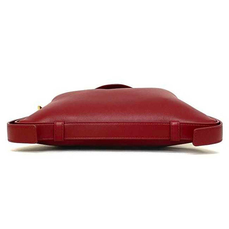 Bottega Veneta handbag cradle Bordeaux gold 680058 lambskin leather BOTTEGA VENETA side triangle flap