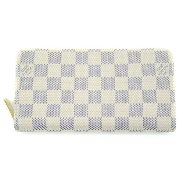 LOUIS VUITTON Louis Vuitton Long Wallet N60019 Damier Azur Zippy ・