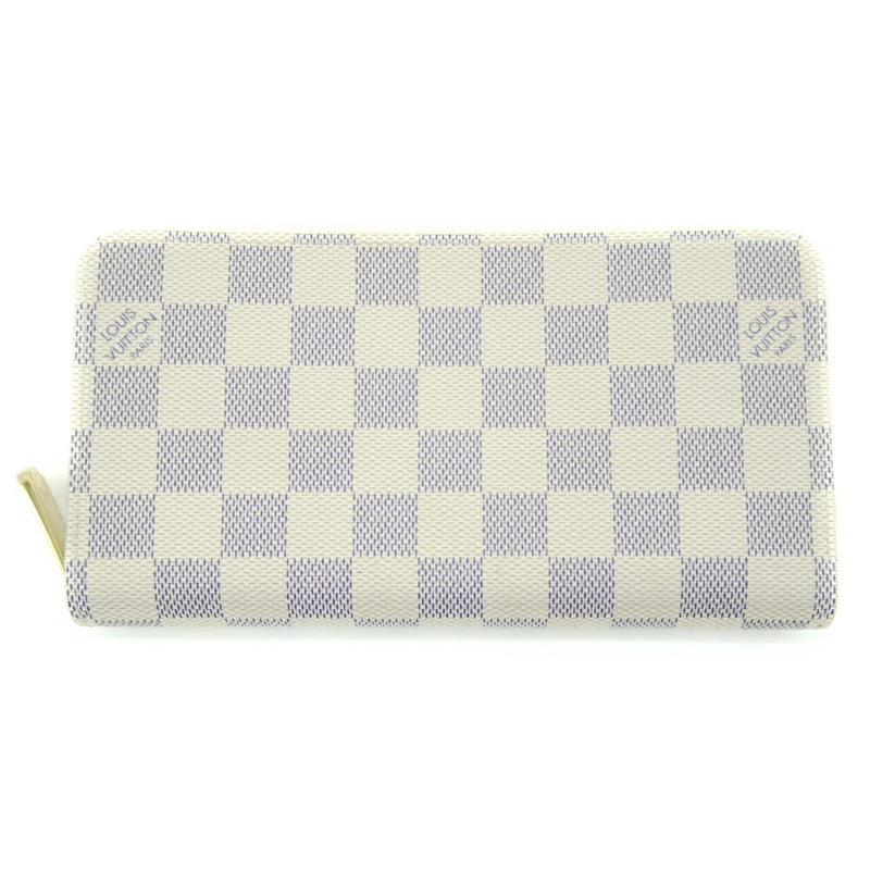 LOUIS VUITTON Louis Vuitton Long Wallet N60019 Damier Azur Zippy ・