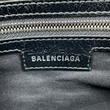 Balenciaga Shoulder Bag Le Cagoule XS Arena Lambskin 719082 BALENCIAGA Black