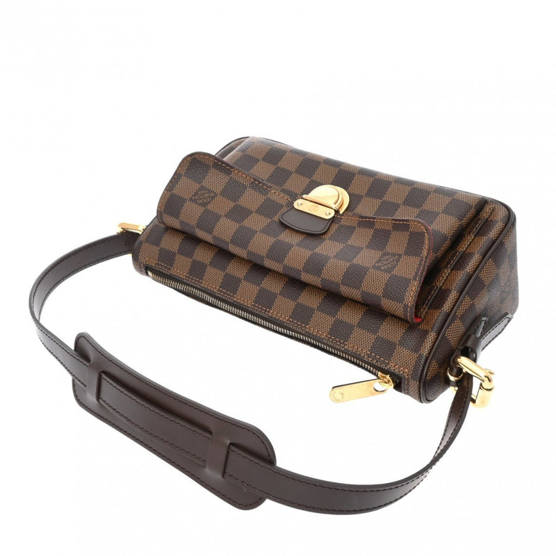 LOUIS VUITTON Damier Ravello GM Brown N60006 Women's Canvas Shoulder Bag