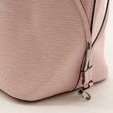 LOUIS VUITTON Epi Neverfull MM Tote Bag Shoulder Leather Rose Veil Pink M41091