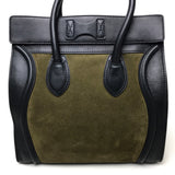 CELINE 165213 Bag Shoulder Bag Tote Bag khaki Black