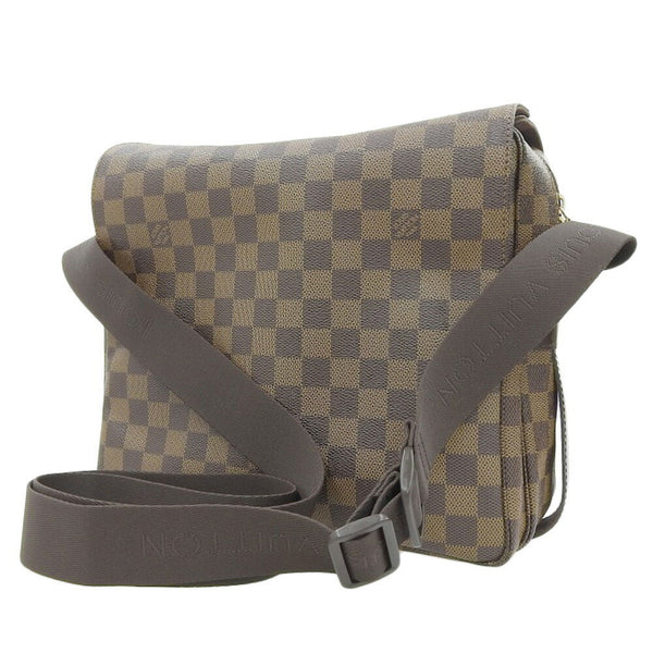 Louis Vuitton LOUIS VUITTON Damier Naviglio Shoulder Bag Ebene N45255