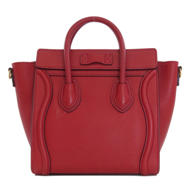 CELINE Luggage Nano Handbag Calfskin Women's