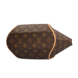 Louis Vuitton Ellipse PM Monogram Handbag Canvas M51127 Brown Women's LOUIS VUITTON