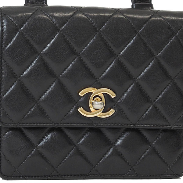 Chanel Matelasse Waist Bag 70 Black Women's CHANEL