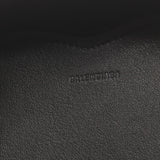 BALENCIAGA Pouch Bag Leather Women's Black 7716741VG9Y1000