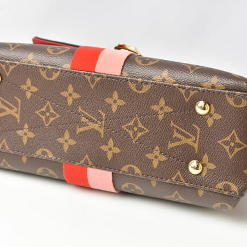 Louis Vuitton Handbag Shoulder Bag 2way LOUIS VUITTON Monogram Georges BB Coquelicot Peche M43866