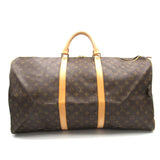 LOUIS VUITTON Keepol 60 Boston bag Brown Monogram PVC coated canvas M41422