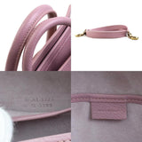 CELINE Handbag Shoulder Bag Luggage Nano Leather Petal Pink Women's 99905f