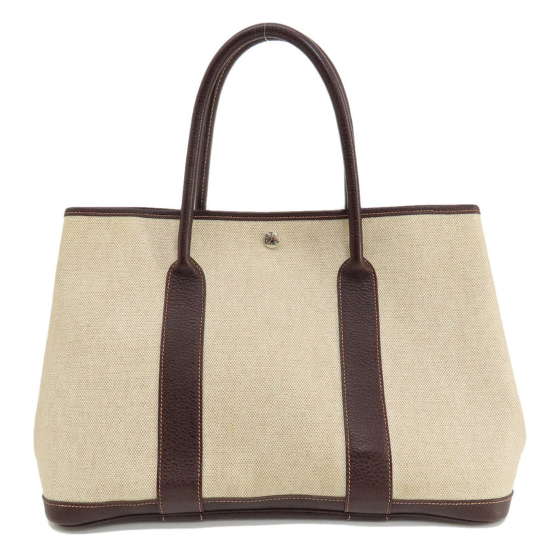 Hermes Garden PM Natural Tote Bag Toile H for Women