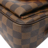 LOUIS VUITTON Damier Ravello GM Brown N60006 Women's Canvas Shoulder Bag