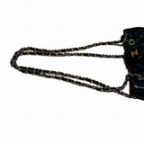 CHANEL Mini Matelasse Chain Shoulder Bag Ladies