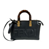 Fendi By The Way Shoulder Bag Leather 8BS067 Black Women's FENDI 2way