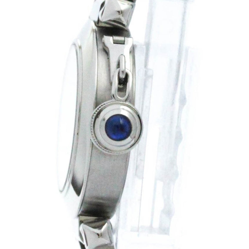 Polished CARTIER Miss Pasha Steel Quartz Ladies Watch W3140007 BF573217