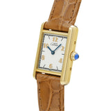 CARTIER Must Tank W1008354 Ladies' Watch Quartz