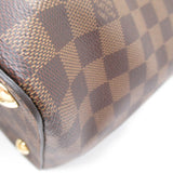 LOUIS VUITTON Jersey Brown White claim Damier PVC coated canvas N44022