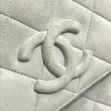 Chanel CC Mark bag shoulder flap Shoulder Bag Light blue gray Based