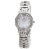 Hermes CL4.210 Clipper Nacle Watch Stainless Steel SS Ladies HERMES