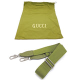 Gucci GG Nylon Off The Grid Medium (Day Only) Ladies Tote Bag 696043 Recycled Lining Forest Green