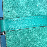 Hermes Bag Hand Bag Vervelon Green SilverHardware