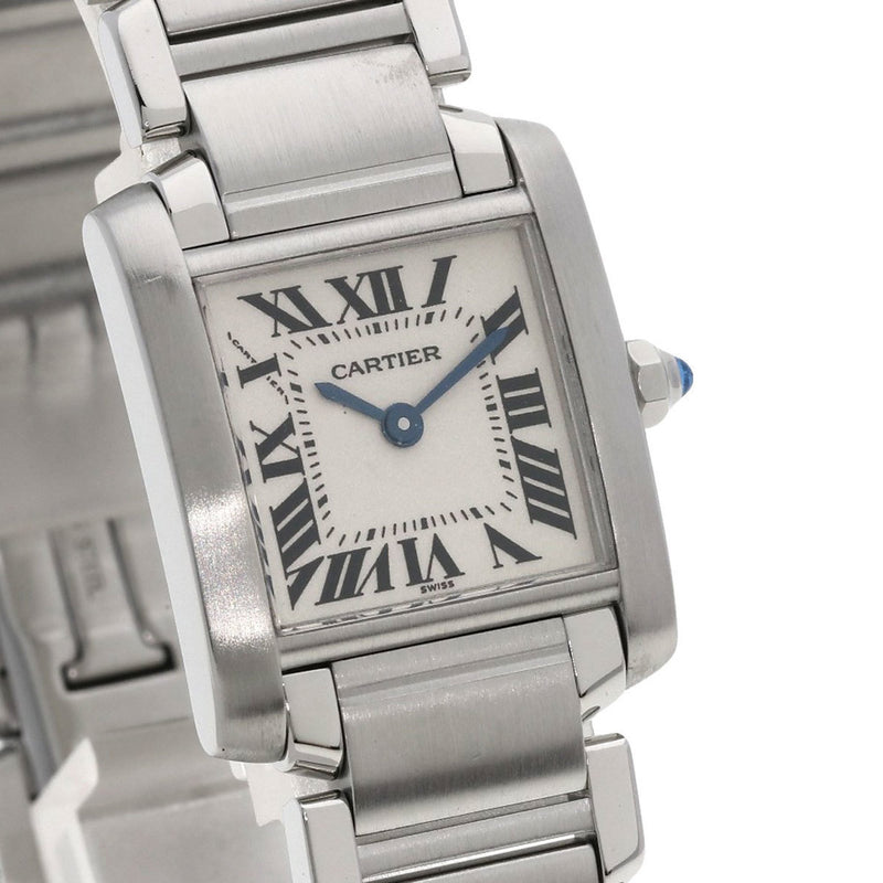 Cartier W51008Q3 Tank Francaise SM Watch Stainless Steel SS Ladies CARTIER