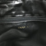 Chanel CC Mark Chain Tote Bag Shoulder Bag Black GoldHardware