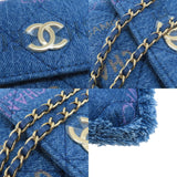 Chanel Chain Shoulder Matelasse Bag Denim Women's CHANEL