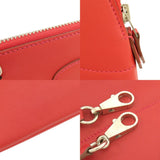 Hermes Bolide 27 Red Handbag Swift Women's HERMES