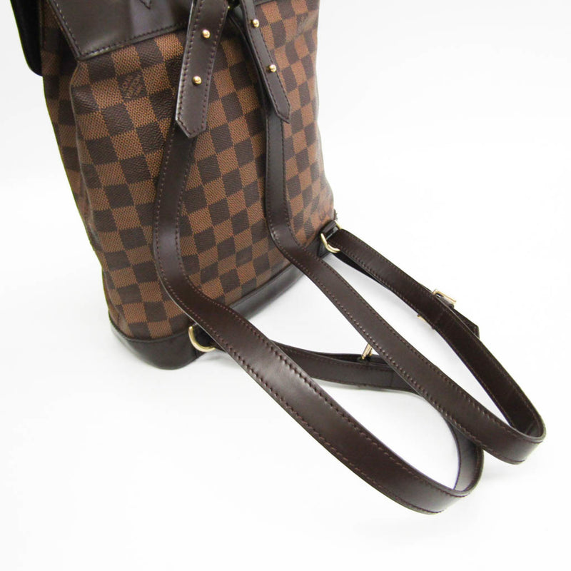 Louis Vuitton Damier Soho N51132 Women's Backpack Ebene