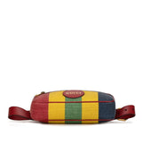 Gucci Baiadera Waist Bag Body 625895 Multicolor Canvas Leather Women's GUCCI