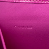 Hermes flap pouch bag Clutch bag Rose purple pink SilverHardware