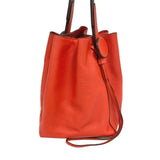 HERMES Ricor 17 Shoulder Bag Orange Women's