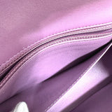 Chanel CC Mark chain bag Shoulder Bag purple SilverHardware