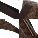 LOUIS VUITTON Damier Geronimos Body Bag Brown N51994 Unisex Canvas Shoulder