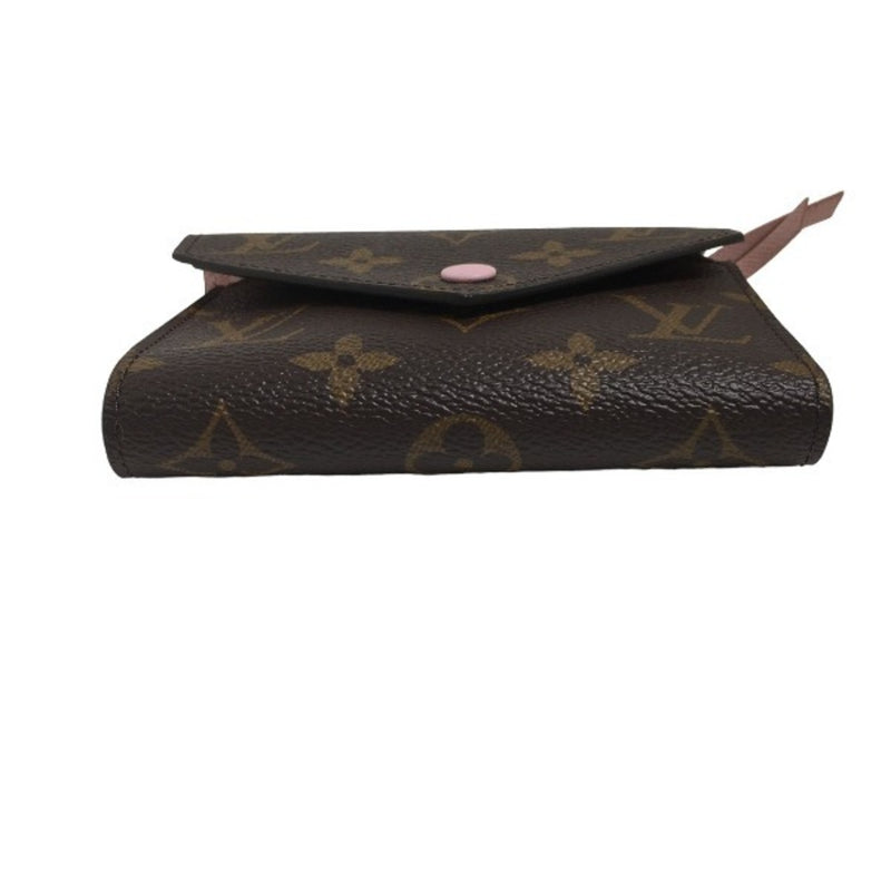 LOUIS VUITTON Coin Purse with Card Case Monogram Portefeuille Victorine M62360 Louis Vuitton Rose Ballerine LV