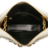 Saint Laurent Chain Shoulder Bag 669308 Greige Leather Women's SAINT LAURENT