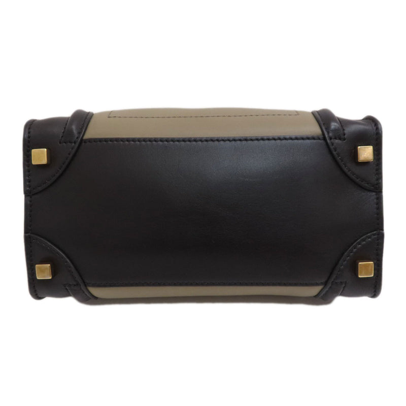 CELINE Luggage Micro Handbag in Calf Leather for Women