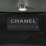 CHANEL Hip Bag Shoulder Grey Wool Women's