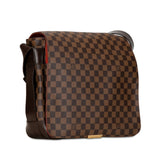 Louis Vuitton Damier Bastille Shoulder Bag N45258 Brown PVC Leather Women's LOUIS VUITTON