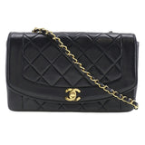 CHANEL Chain Shoulder Bag Lambskin 1993 A5 Turnlock ChainShoulder Women's I131824066