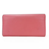 CHANEL long wallet bi-fold pink caviar skin here mark 2 ladies coco Caviar leather