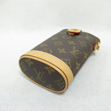 LOUIS VUITTON Fold Me Pouch Shoulder Bag Brown Monogram PVC coated canvas M80874