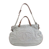 CHANEL Matelasse Tote Bag Calfskin Women's