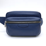 LOUIS VUITTON Louis Vuitton Body Bag Bum Waist Pouch Outdoor Taiga Blue M33455