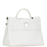 Christian Dior Dior DiorEver Handbag Shoulder Bag White Leather Women's