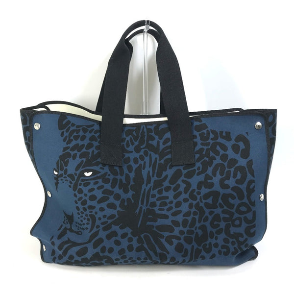 Hermes Shoulder Bag Shoulder Bag Beach bag Tote Bag Navy Black