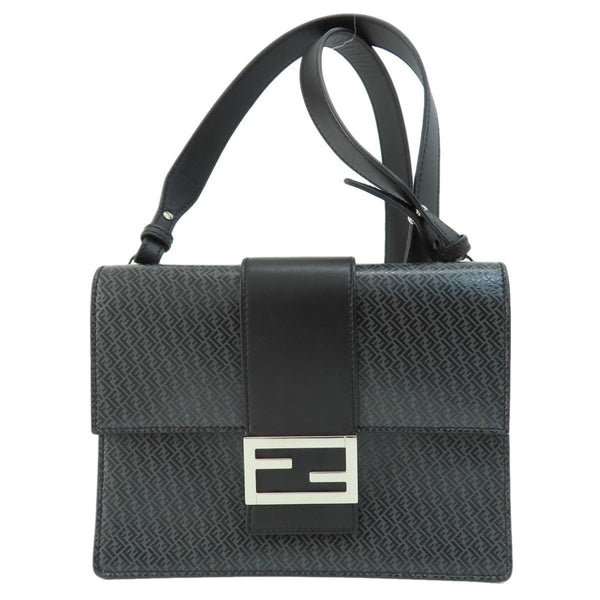 Fendi Shoulder Bag Leather Women's