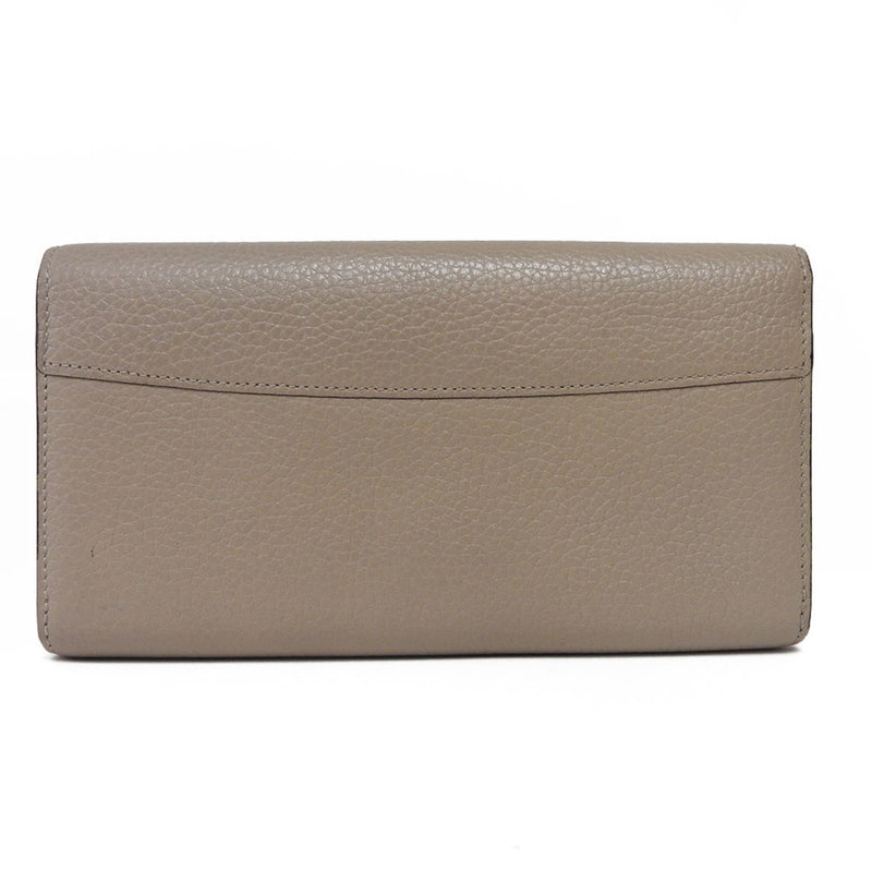 LOUIS VUITTON Long Wallet Portefeuille Capucines Gale Beige Leather M61249 Women's LV Vuitton Gold